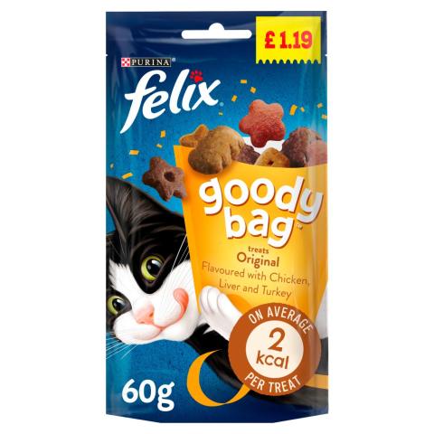 Felix Goody Bag Cat Treats Original 60g