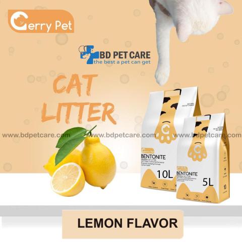 Gerry Pet Bentonite Cat litter Lemon 5L