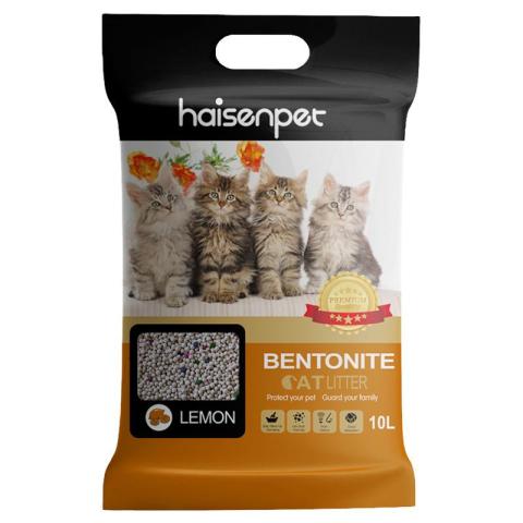 Haisenpet Bentonite Cat Litter Lemon 25L