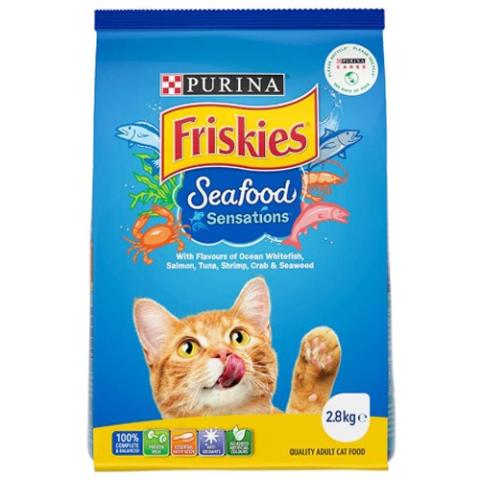 Purina Friskies Adult Seafood Sensatons 2.8kg