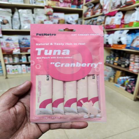 PET METRO CAT CREAMY TREAT Tuna 75 G